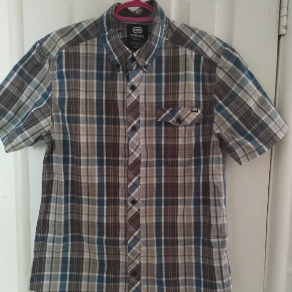 Ecko Unltd men shirt short sleeve SZ: Medium - Picture 1 of 6